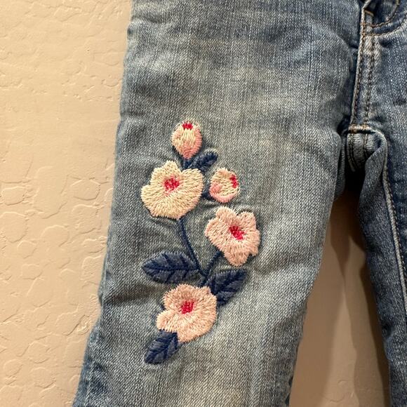 Peek Floral Embroidered Denim Jeans - Picture 4 of 8